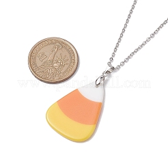 Colliers à pendentif en acrylique&nbsp;NJEW-JN04888