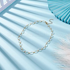 Collana di perline di semi di vetro&nbsp;NJEW-JN03943