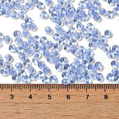 Perles de rocaille en verre de couleurs transparentes&nbsp;X1-SEED-P006-02A-05
