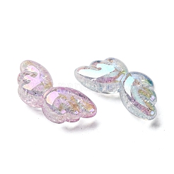 Уф покрытие прозрачные хрустящие акриловые бусины OACR-G052-10C