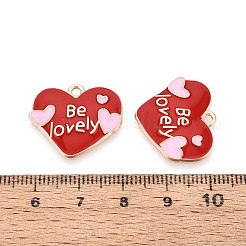 Подвески из эмали и сплава&nbsp;ENAM-T024-58A-G