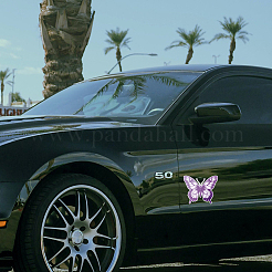 Светоотражающие виниловые наклейки на автомобиль STIC-WH0022-024