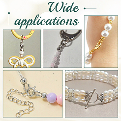 Разноцветные ювелирные изделия круглые латунные трубки обжимные шарики для изготовления ювелирных изделий KK-PH0007-04-NF