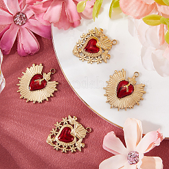 4 шт. 2 стиля эмалевых подвесок из нержавеющей стали 304&nbsp;STAS-BBC0006-97