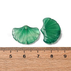 Anhänger aus natürlichem grünem Onyx-Achat&nbsp;G-NH0006-01I