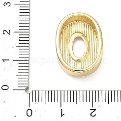 Perline iniziali in ottone&nbsp;KK-B167-27G-01O