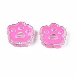 Прозрачные акриловые бусины&nbsp;ACRC-S039-06E