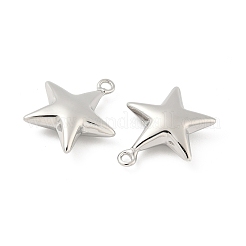 Звезда латуни подвески KK-M327-08B-P