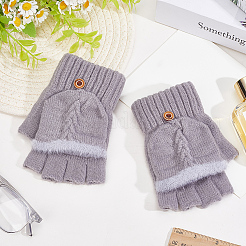 1 пара перчаток без пальцев из акрилового волокна&nbsp;COHT-CY0001-03B