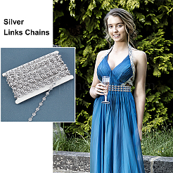 Акриловые звенья цепи CHAC-WH0001-02