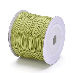 Cordon tressé en nylon pour la création de bijoux tissés et le macramé.&nbsp;NWIR-D055-0.6mm-17