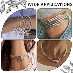 60шт 3 стиля 925 бусины из стерлингового серебра STER-SC0001-25