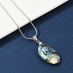 Комплекты украшений из ракушек морского ушка / ракушки пауа SJEW-E032-02