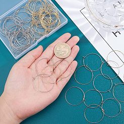 100 шт. 2 цвета 316 хирургическая нержавеющая сталь бокалы кольца подвески STAS-UN0028-95B