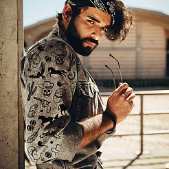 Самоклеящийся трафарет для шелкографии DIY-WH0338-340