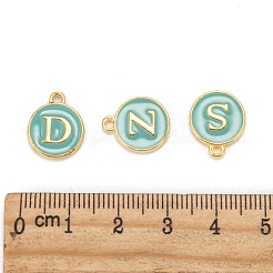 Anfangsbuchstabe a~z Alphabet Emaille Charms&nbsp;ENAM-Q437-01