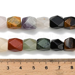 Природных драгоценных камней смешанного бисер нитей G-C220-B01-9x11mm