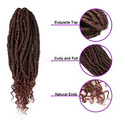 Кудрявые искусственные волосы крючком OHAR-G005-12D