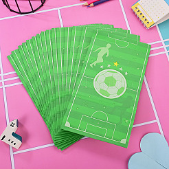 15 Stück Papiergebäcktüten mit Fußballmuster&nbsp;ABAG-TA0002-32C