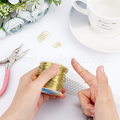 Круглая медная проволока для ювелирных изделий CWIR-FG0001-04B-G