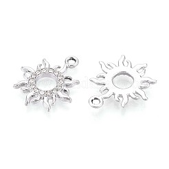 Подвески из сплава со стразами PALLOY-T091-20M-P