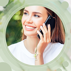 Стеклянных шариков планки мобильного HJEW-AB00016