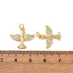 Латунные микро проложить кубического циркония подвески KK-K408-17G