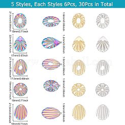 30 шт. подвеска из нержавеющей стали 304&nbsp;STAS-CA0001-76