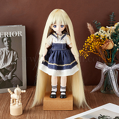 Парики из волокна&nbsp;AJEW-WH0696-224B