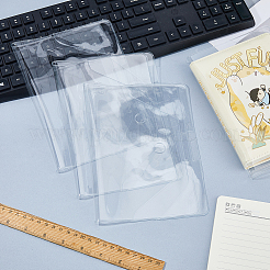 Couverture de livre en PVC transparent&nbsp;OFST-WH0004-105B
