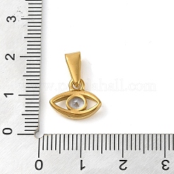 Подвески из нержавеющей стали 304 с микропаве из кубического циркония&nbsp;STAS-R229-27G