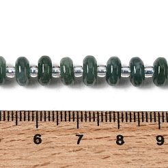 Натуральные бусины из мьянманского жадеита&nbsp;G-F822-B01-01