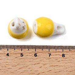 Фарфоровые бусины ручной работы&nbsp;PORC-G015-04A