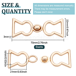 6 шт. застежки-кнопки из сплава FIND-BC0004-74