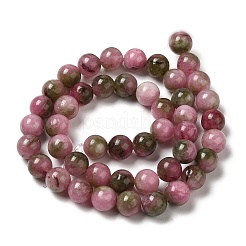 Naturali tinti giada bianca fili di perline&nbsp;G-M402-C03-13