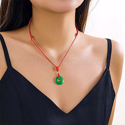 Изготовление экологически чистого корейского вощеного полиэстера NJEW-TAC0015-03