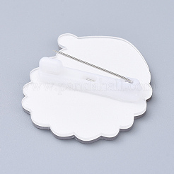 Broches de sécurité en acrylique&nbsp;JEWB-D006-A03
