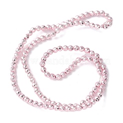 Запекание ниток окрашенных синтетических немагнитных гематитовых бусин G-H020-K01-09