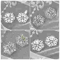 Свадебный зажим для обуви&nbsp;DIY-WH0343-24