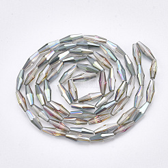 Chapelets de perles en verre électrolytique &nbsp;EGLA-S174-06D