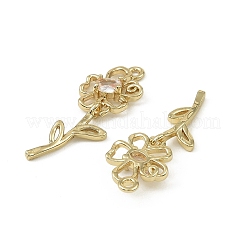 Латунные микро проложить кубического циркония подвески&nbsp;KK-C107-09A-G