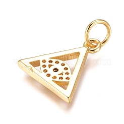 Латунные микро проложить кубического циркония подвески&nbsp;KK-D156-02G