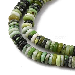 Натуральный змеевик нефрит бисер пряди G-L624-H13-6x2mm