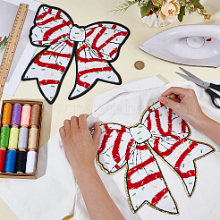 2 шт. 2-х цветная полиэфирная нить на заплатках&nbsp;PATC-BC0001-28