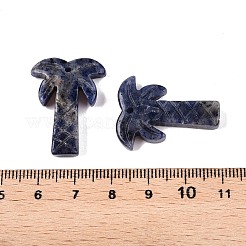 Подвески из кокосовой пальмы из натурального содалита&nbsp;G-N342-02A