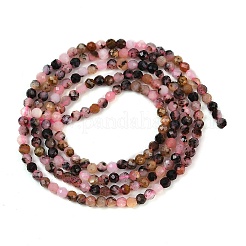 Нити бусин из натурального перуанского розового опала G-F798-A01-01A