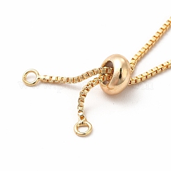 Bracelets coulissants en verre en laiton réglables&nbsp;KK-A178-05G