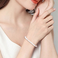 1 нить бусин из натурального культивированного пресноводного жемчуга&nbsp;PEAR-PA0001-01