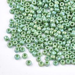 Opaque 6/0 rocailles de verre&nbsp;SEED-S023-01A-07