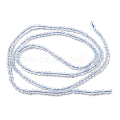 Природные Аквамарин бисер нитей G-A097-A17-01